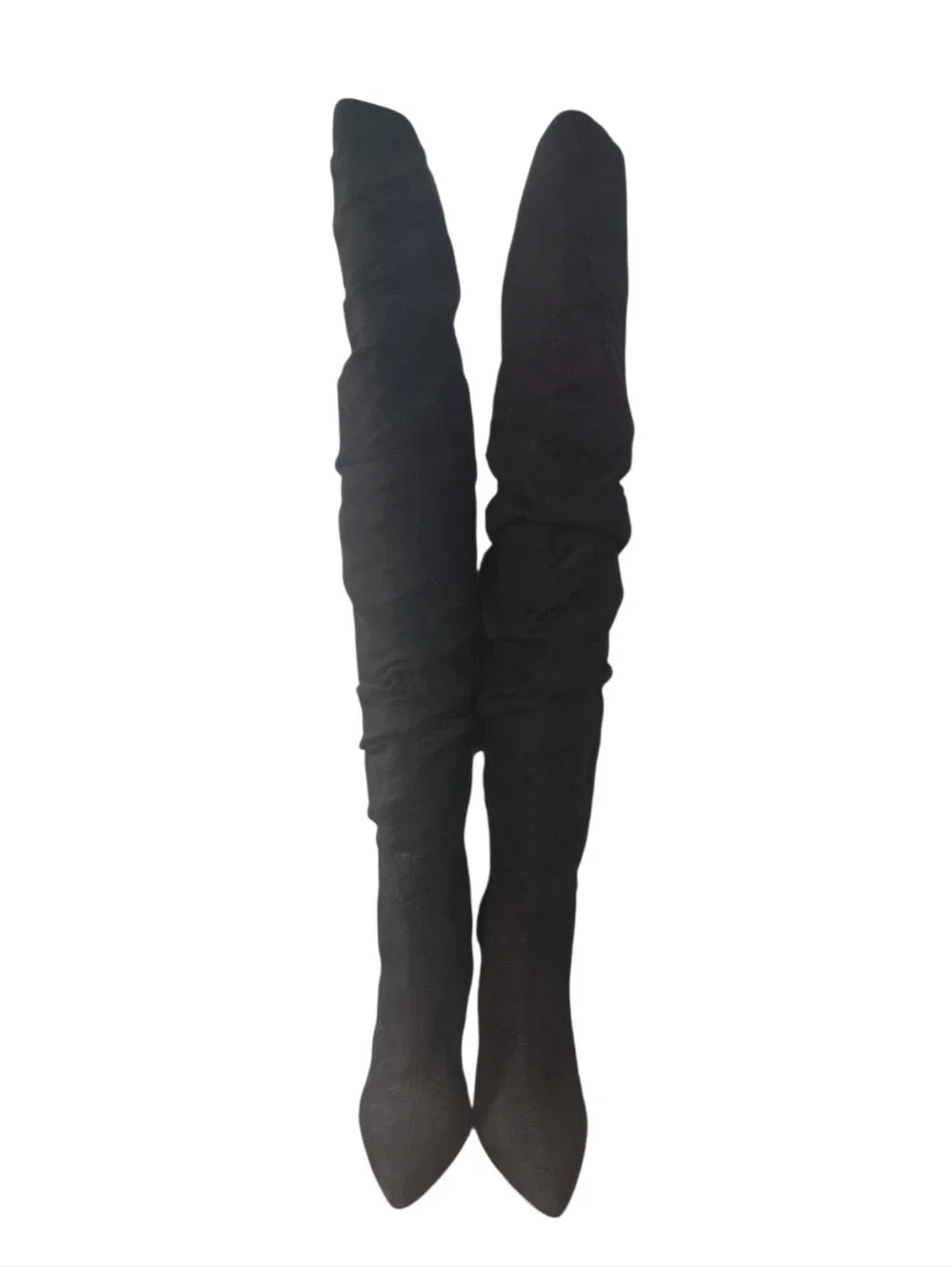 Jessica Simpson Luxella Black Over-the-Knee Stiletto Boots Size 6.5
